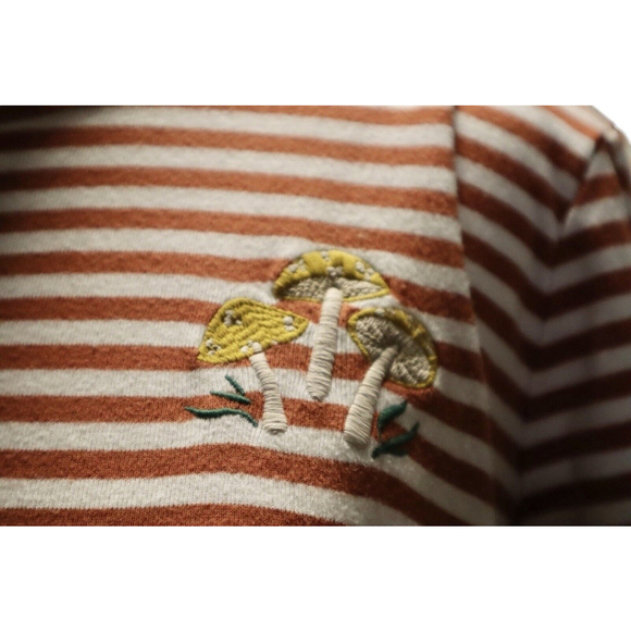 Duluth Trading Company Women’s Size 2X Striped Logo Mushroom Shirt - Picture 4 of 5